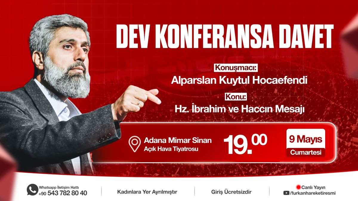 ADANA MİMAR SİNAN'DA DEV KONFERANSA DAVET | 2026 YILI KONFERANS ZİNCİRİ