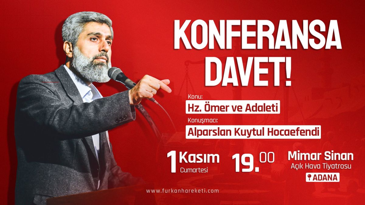 ADANA MİMAR SİNAN'DA DEV KONFERANSA DAVET